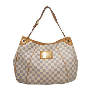 Louis Vuitton Damier Azur White Galliera Semi Shoulder Bag